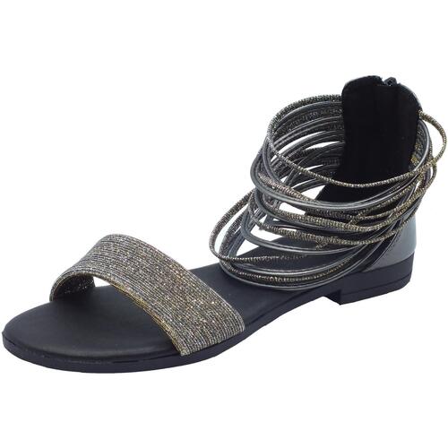 Chaussures Femme Sandales et Nu-pieds IgI&CO 36883300 Tessuto Laminato Noir