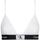 Sous-vêtements Femme Culottes & slips Calvin Klein Jeans Soutien-gorge triangle  Ref 59454 100 Blanc Blanc