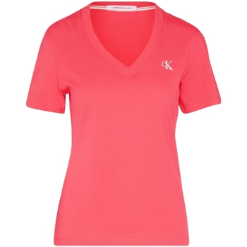 Vêtements Femme T-shirts cinzento & Polos Calvin Klein Jeans T Shirt  Ref 59441 XI1 Rose Rose
