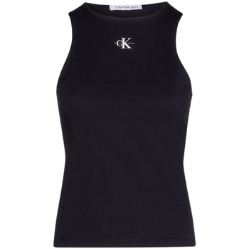 Vêtements Femme T-shirts & Polos Calvin Klein Jeans Debardeur  Ref 59445 BEH Noir Noir