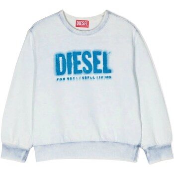 Vêtements Garçon Pulls Diesel J01114-KYAU8 Blanc