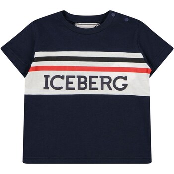 Vêtements Femme T-shirts manches courtes Iceberg TSICE3116B Bleu