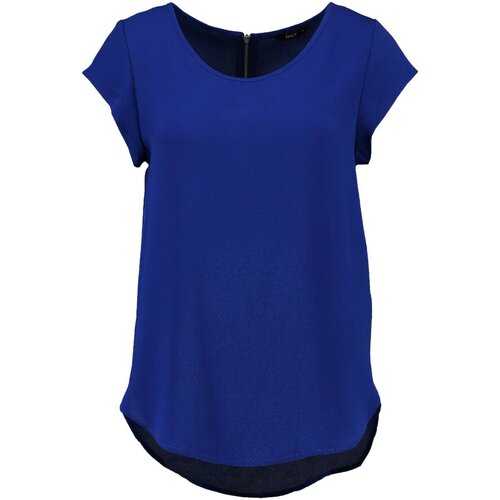 Vêtements Femme T-shirts & Polos Only ONLVIC S/S SOLID TOP NOOS PTM Bleu