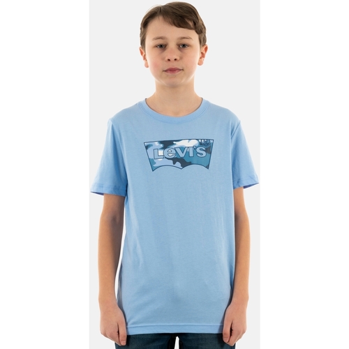 Vêtements Garçon T-shirts manches courtes Levi's 9eh888 Bleu