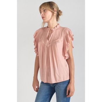Vêtements Femme Débardeurs / T-shirts sans manche Robe Longue Gana Kakiises Top theron rose saumon Rose