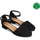 Chaussures Femme Derbies Nae Vegan Shoes Flora_Black Noir
