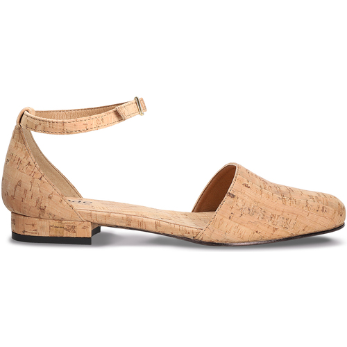 Chaussures Femme Derbies Comfortable summer sandals Flora_Brown Marron