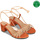 Chaussures Femme square-toe heeled sandals Yellow Holly_Orange Orange