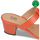 Chaussures Femme Sandales et Nu-pieds Nae Vegan Shoes Iris_Orange Orange
