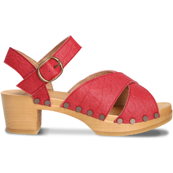 Chaussures Femme Sandales et Nu-pieds Nae Vegan Shoes supinador Magnolia_Red Rouge