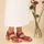 Chaussures Femme Sandales et Nu-pieds Nae Vegan Shoes Magnolia_Red Rouge