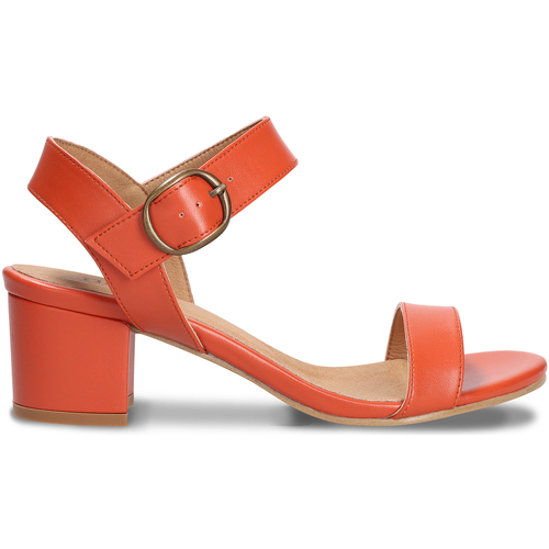 Chaussures Femme Sandales et Nu-pieds Nae Vegan Babylone Shoes Zinnia_Orange Orange