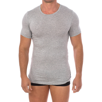 Vêtements Homme T-shirts manches courtes Bikkembergs BKK1UTS03SI-GREYMELANGE Gris