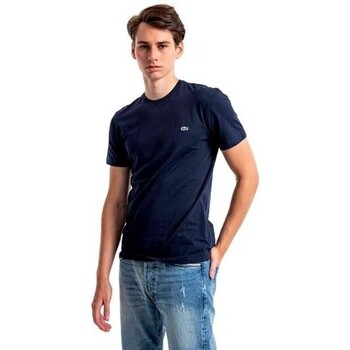 Vêtements Homme T-shirts manches courtes Lacoste CAMISETA HOMBRE   TH2038 Bleu