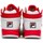 Chaussures Homme Boots Fila Msquad Mid Blanc, Rouge