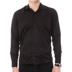 Vêtements Homme Chemises manches longues Saint-Hilaire BSH-200 Noir
