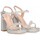 Chaussures Femme Sandales et Nu-pieds Etika 69889 Argenté