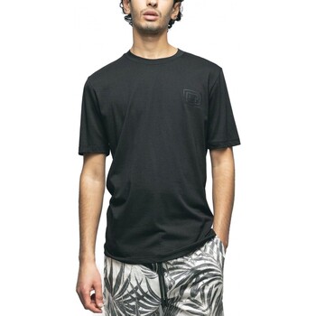 Vêtements Homme T-shirts & Polos GaËlle Paris T-shirt en jersey modal avec imprim en vinyle Noir