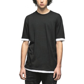 Vêtements Homme T-shirts & Polos GaËlle Paris T-shirt met en jersey modal Noir
