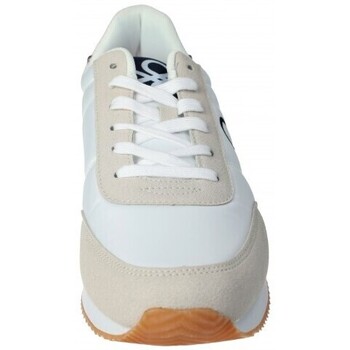 Chaussures Homme Baskets basses Benetton  Blanc