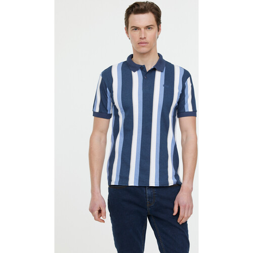 Vêtements Homme jeans patte delephant zara Lee Cooper Polo BALIN Encre Bleu