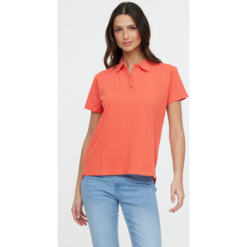 Vêtements Femme T-shirts & Polos Lee Cooper Polos BEA Acide orange Acide orange