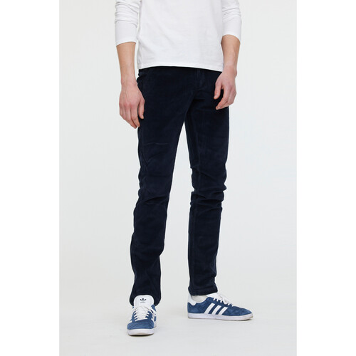 Lee Cooper Pantalon chino GALANT Marine Bleu - Vêtements Pantalons Homme  73,50 €