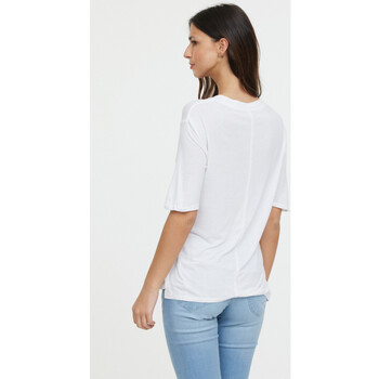 Lee Cooper T-shirt ADOUNA M Optic white Blanc