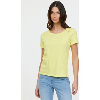 Vêtements Femme T-shirts & Polos Lee Cooper T-shirt ARARI MC Lemon LEMON
