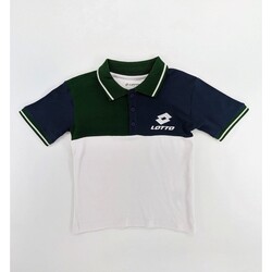 Vêtements Garçon T-shirts & Polos Lotto Junior - Polo - LOT 6592 Blanc