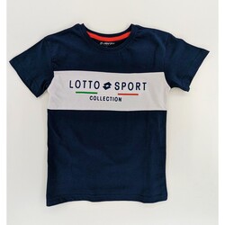 Vêtements Garçon T-shirts & Polos Lotto Junior - T-shirt -  23204 Marine