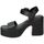 Chaussures Femme Sandales et Nu-pieds Isteria 23020 Noir