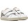 Chaussures Fille Baskets montantes Falcotto Baskets en cuir nappa brossé avec velcro ALNOITE VL Blanc