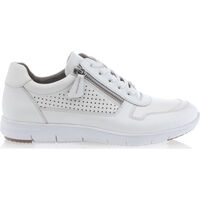 Chaussures Femme Baskets basses Caprice Baskets / sneakers Femme Blanc Blanc