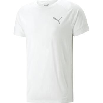 Vêtements Homme Débardeurs / T-shirts sans manche Puma Evostripe Blanc