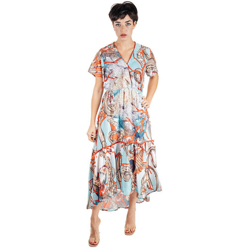 Vêtements Femme Robes longues Isla Bonita By Sigris Sacs homme à moins de 70 Multicolore