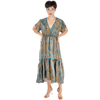 Vêtements Femme Robes longues Isla Bonita By Sigris Plaids / jetés Vert