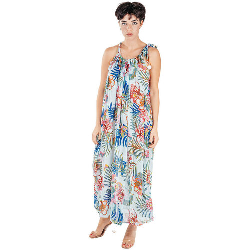 Vêtements Femme Robes longues Isla Bonita By Sigris Plaids / jetés Multicolore