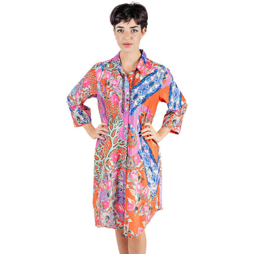 Vêtements Femme Robes courtes Isla Bonita By Sigris Robe Courte Multicolore