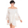 Vêtements Femme Robes courtes Isla Bonita By Sigris Robe Courte Blanc