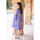 Vêtements Femme Robes Isla Bonita By Sigris Robe Violet