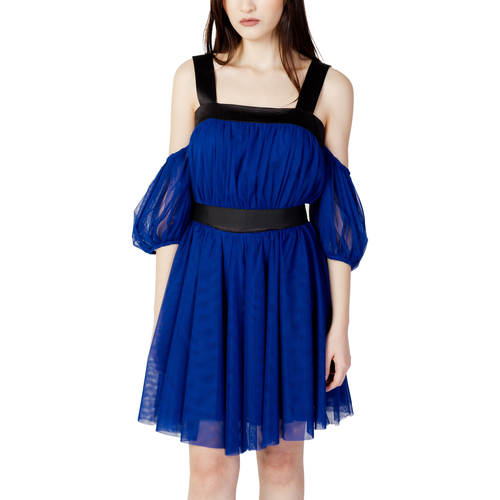 Vêtements Femme Robes courtes Hanny Deep F196XBCHD142 Bleu