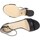 Chaussures Femme Sandales et Nu-pieds Gold & Gold GD811 Noir