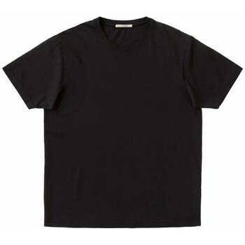 Vêtements Homme T-shirts manches courtes Nudie T-shirt  Uno Everyday Noir