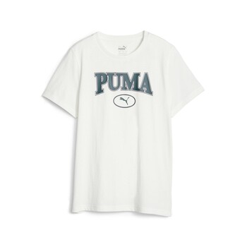 Vêtements Garçon T-shirts manches courtes Puma PUMA SQUAD TEE B Blanc