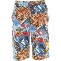 Vêtements Garçon Shorts / Bermudas Guess Active shorts moroccan mosaic jr Bleu