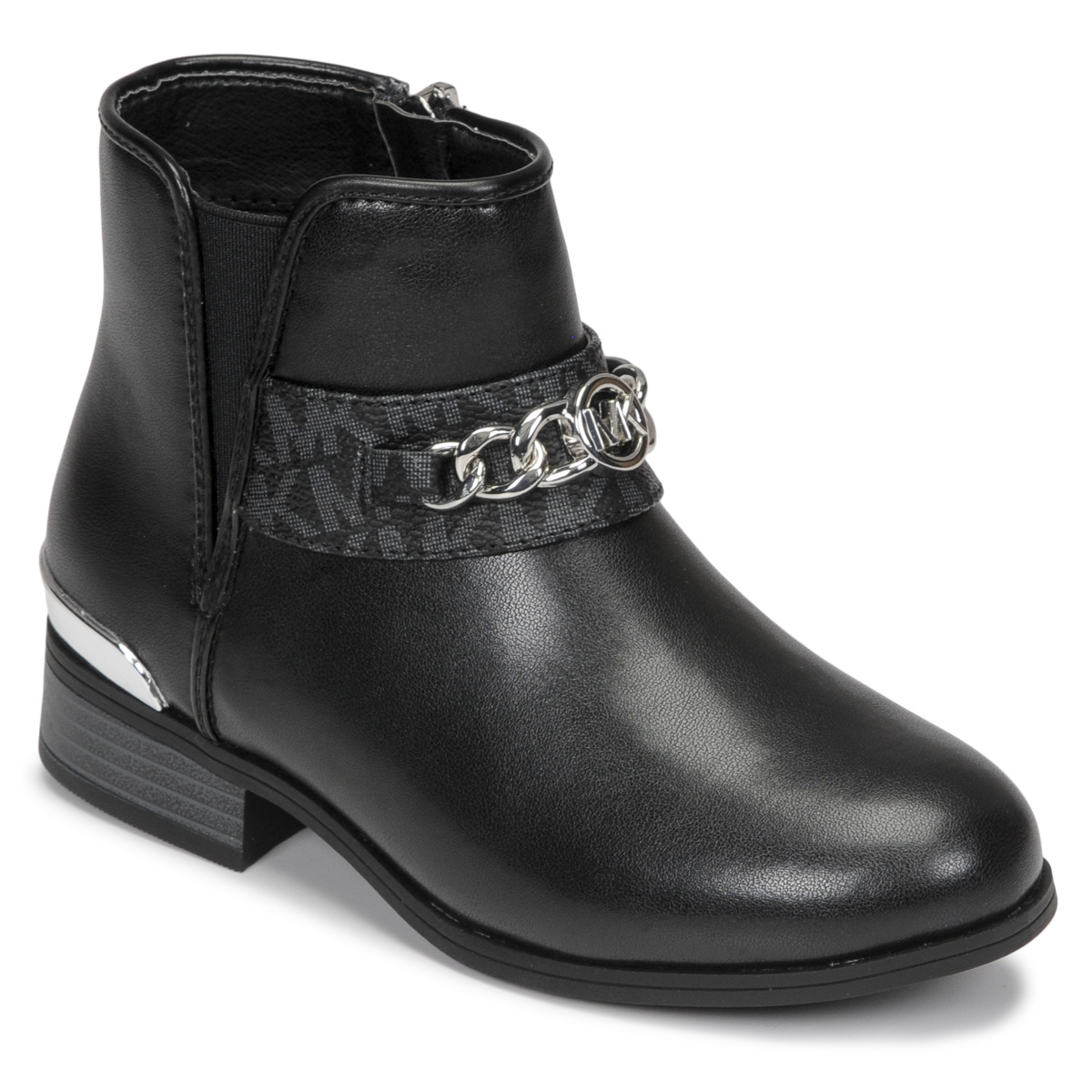 Chaussures Fille Boots MICHAEL Michael Kors FINLEY SALEM Noir