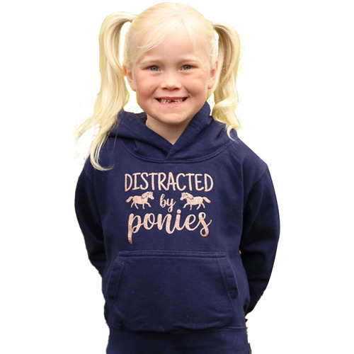 Vêtements Enfant Sweats British Country Collection Distracted by Ponies Rouge