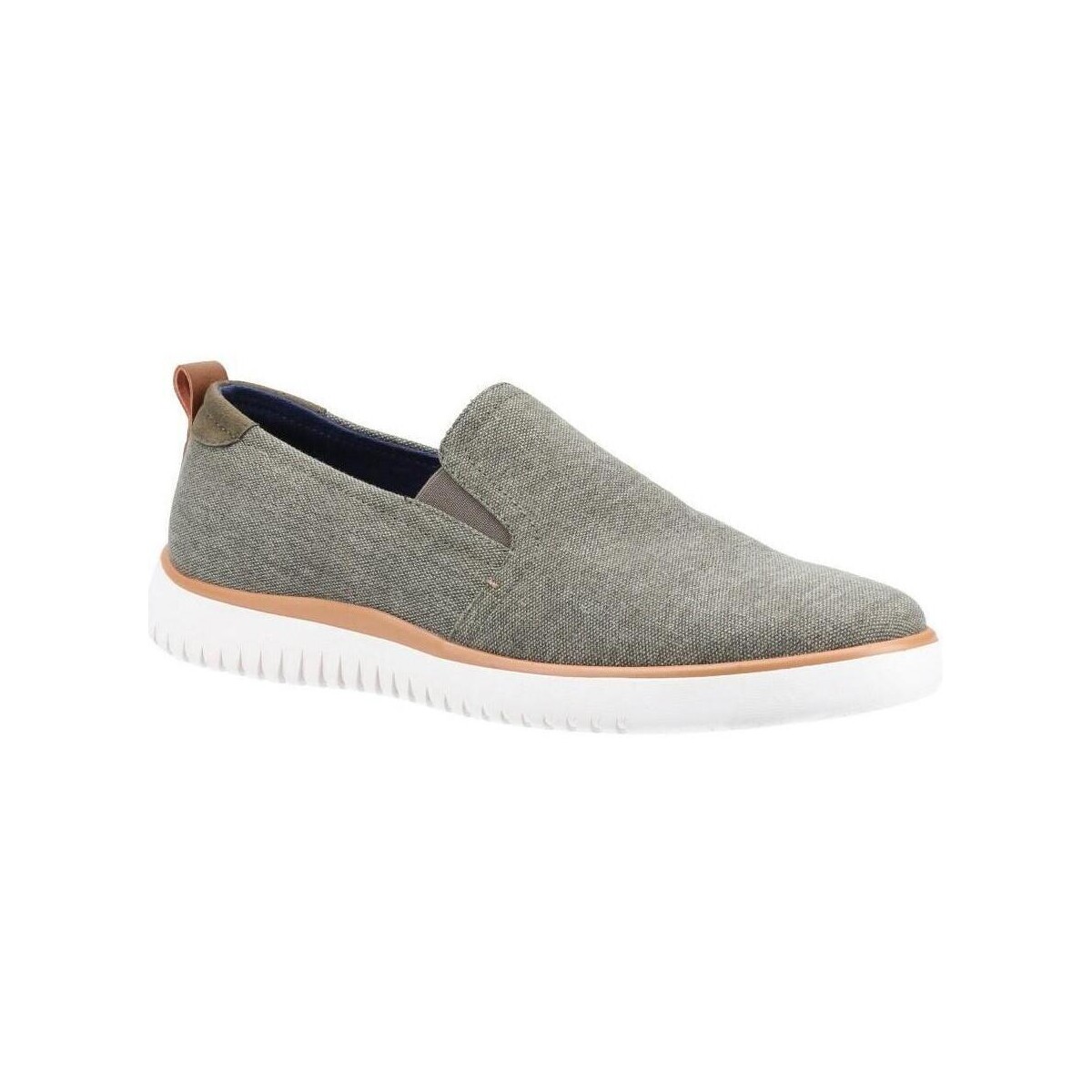 Chaussures Homme Mocassins Hush puppies Danny Gris