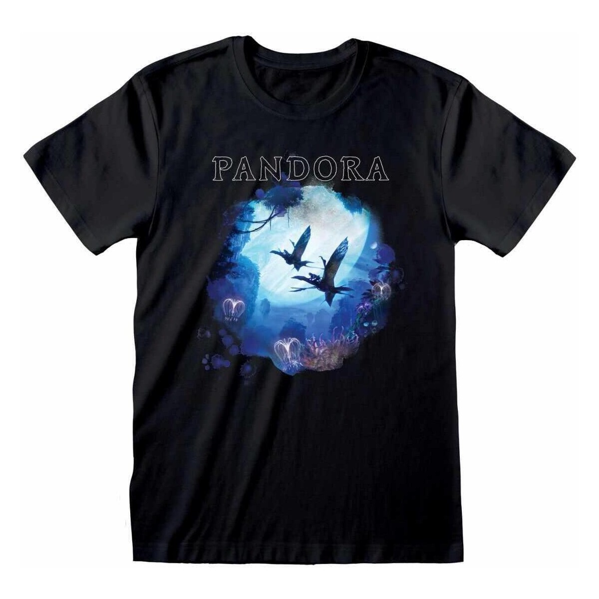 Vêtements T-shirts manches longues Avatar Pandora Noir